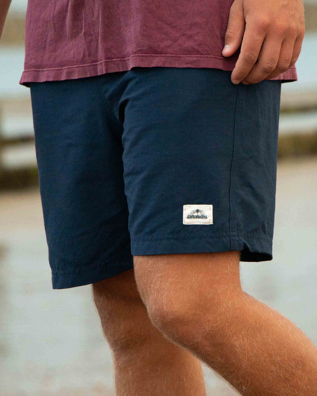 Mens Surf & Swim Short – Navy Blue - Vivida Lifestyle