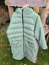 Sample All Weather Puffer Changing Robe - Aventurine Green - M