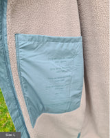 Sample All Weather Sherpa Changing Robe - Silver Blue / Mercury Map of Dreams